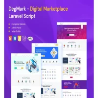 DegMark - Digital Products Buy Sell Marketplace Laravel Script