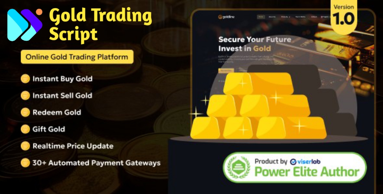 Online Gold Trading Platform Thumbnail