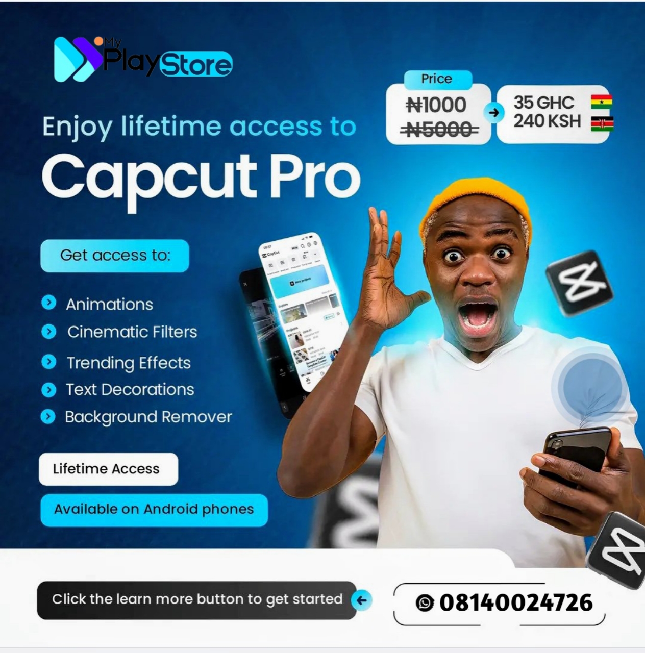 CapCut Premium App Thumbnail