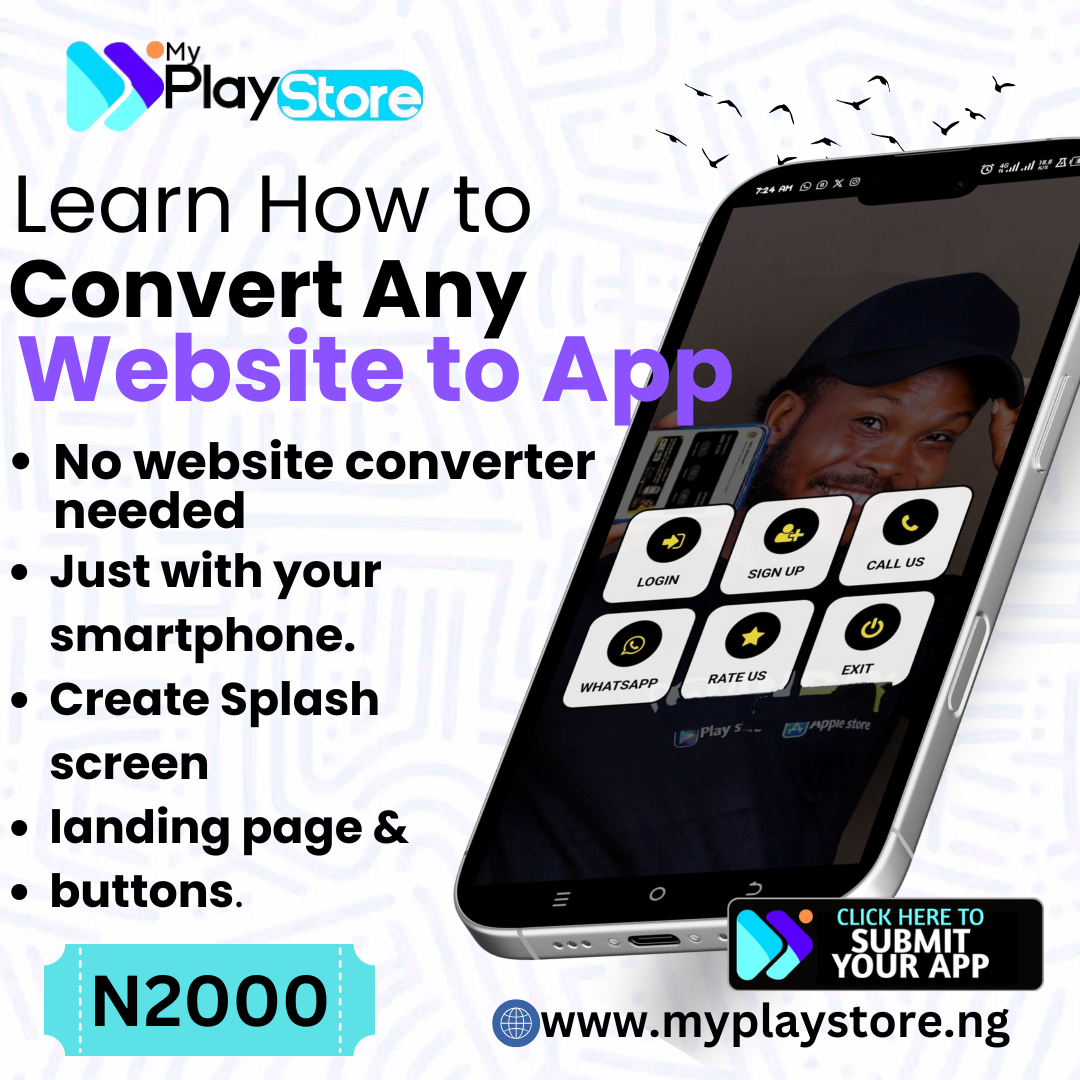 Convert Website 2 App Course Thumbnail