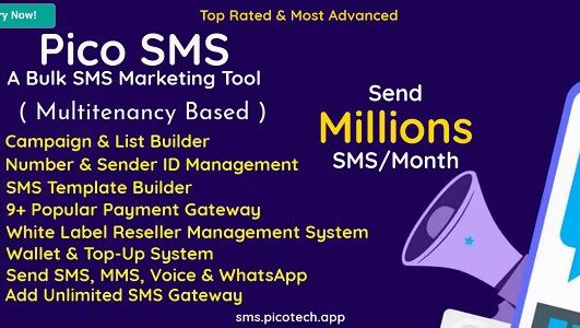 PicoSms Bulk sms script